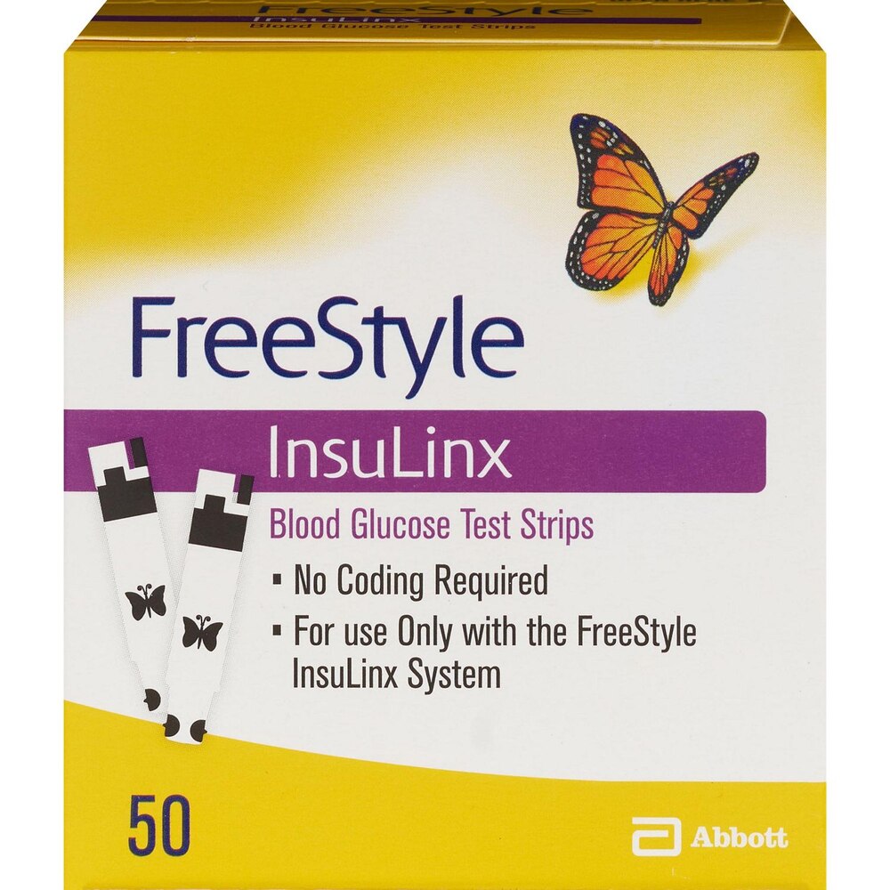 Freestyle InsuLinx Test Strips 50 count