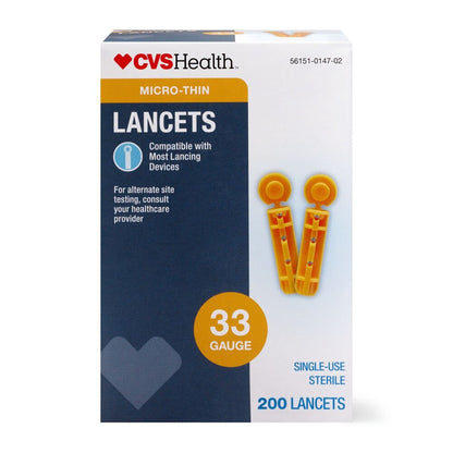 CVS Micro Thin Lancets, 200 Count
