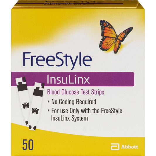 Freestyle InsuLinx Test Strips 50 count