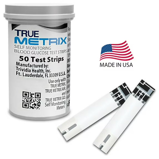 TRUE METRIX Blood Glucose Test Strips 50 Count Box