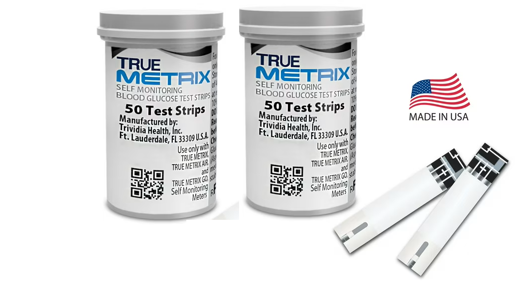 TRUE METRIX Blood Glucose Test Strips 50 Count Box